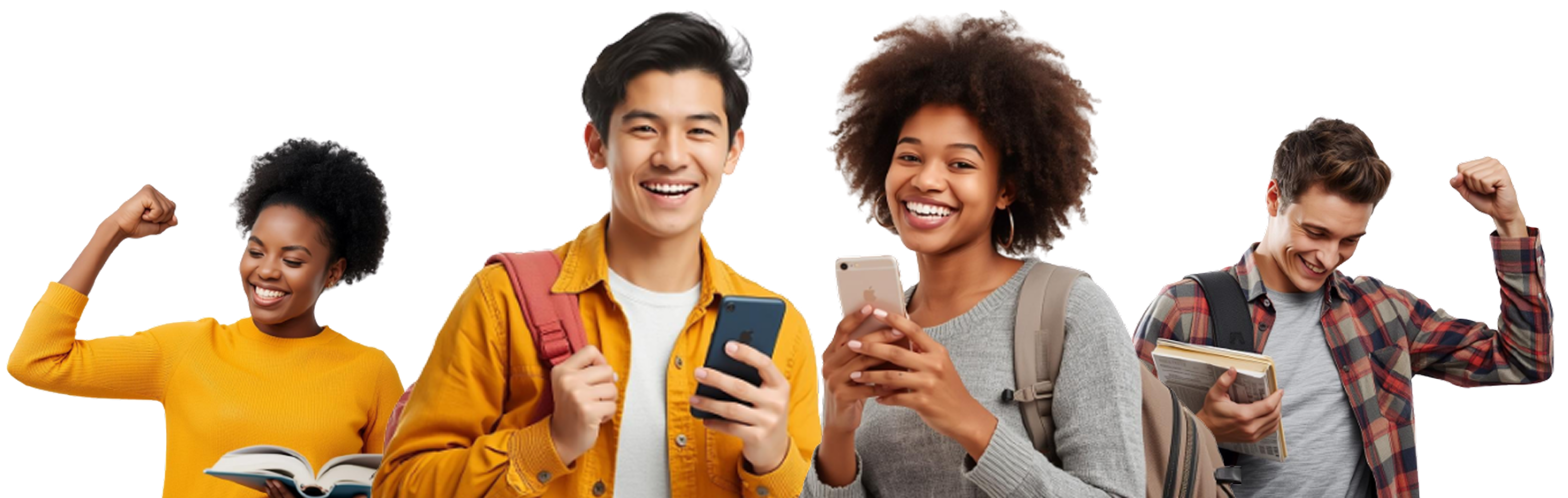 Students celebrating